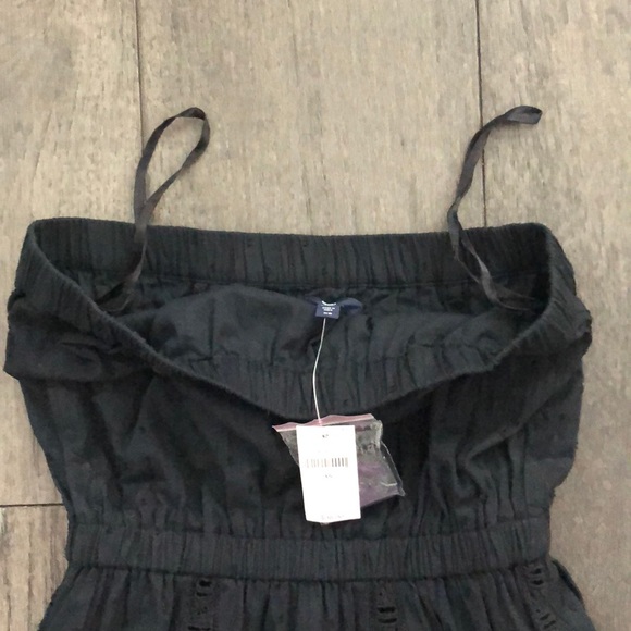 Gap 100% cotton woman’s black maxi dress - Picture 4 of 8